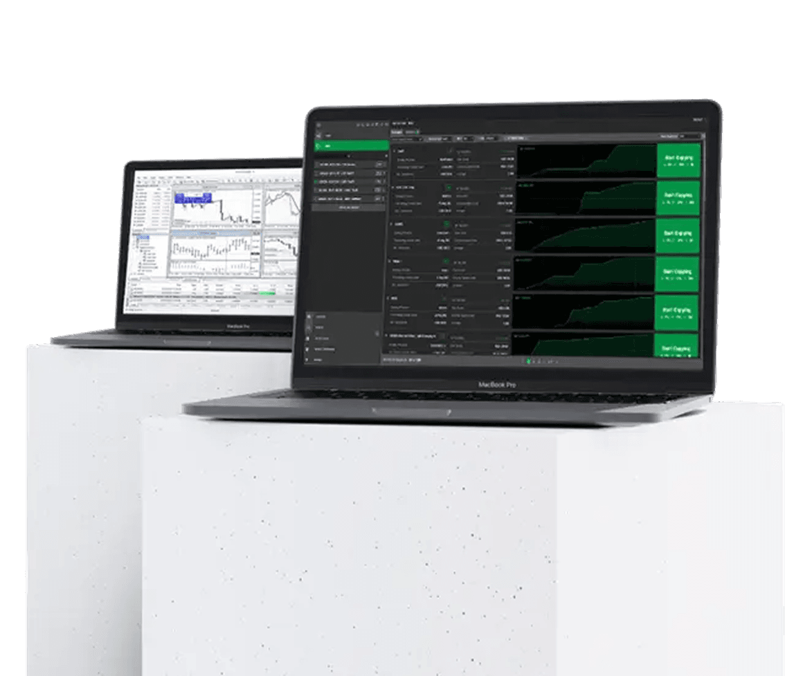 Aurevia Capitals trading platform on desktop